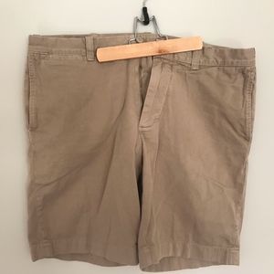 J. Crew Stanton Chino Shorts 36 W 9 in inseam